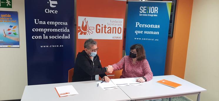 Acuerdo de colaboracin en materia de formacin y empleo entre FSG Asturias y Clece