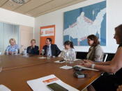 La Fundacin  Secretariado Gitano en Valladolid recibe a delegacin del Gobierno de Macedonia para conocer su trabajo