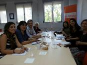 Reunin con candidatas del PSOE a la Comunidad de Madrid