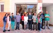 Visita del candidato del PP a la alcalda de Albacete